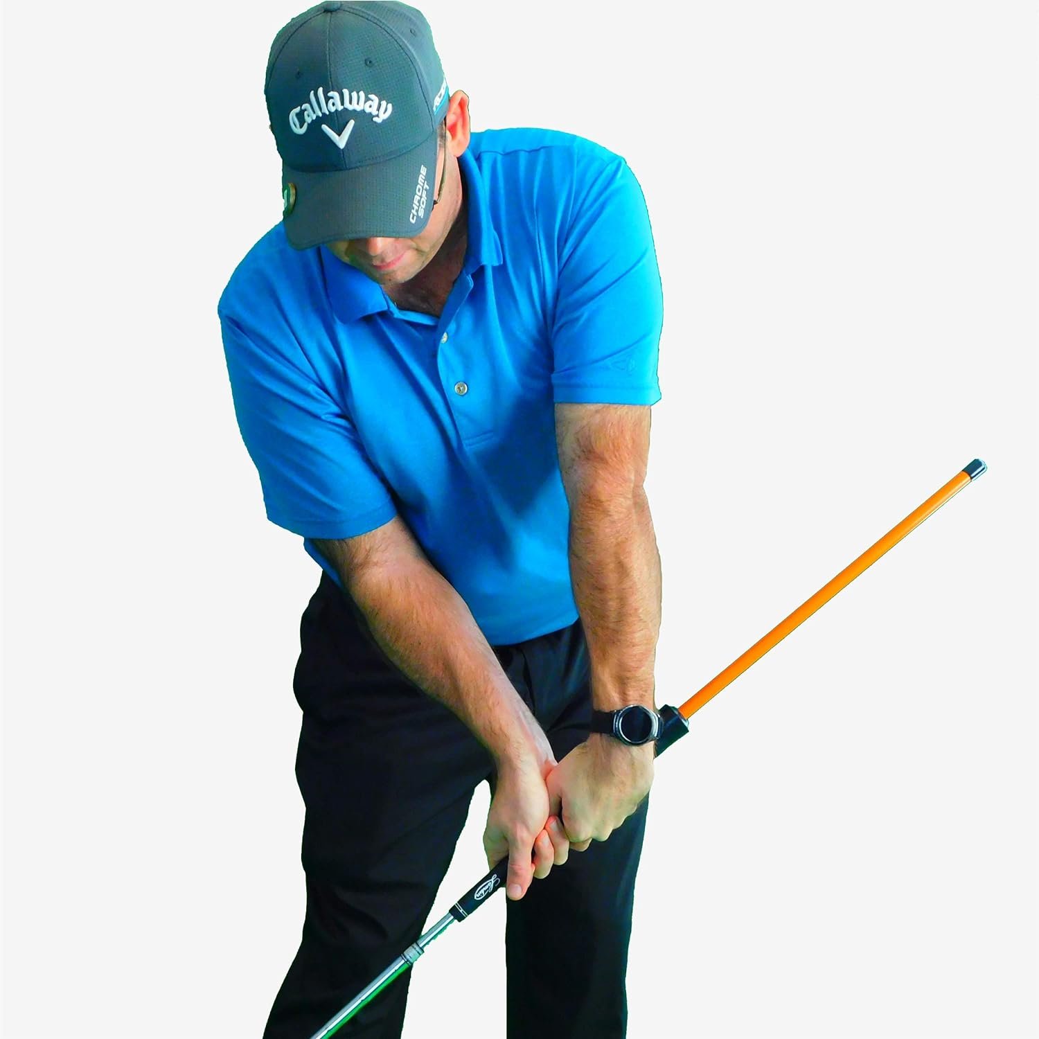 Anti-Flip Stick® Impact Golf Swing Training Aid | Teaches Proper Impact  Swing Plane | Golf Swing Trainer | Golf Chipping Practice Aid