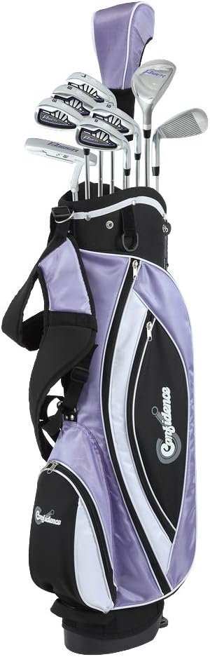 Confidence Golf Petite Lady Power V3 Club Set  Stand Bag