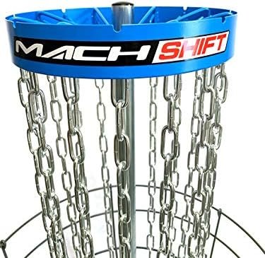 DGA Mach Shift 3-in-1 16 Chain Portable Practice Disc Golf Basket