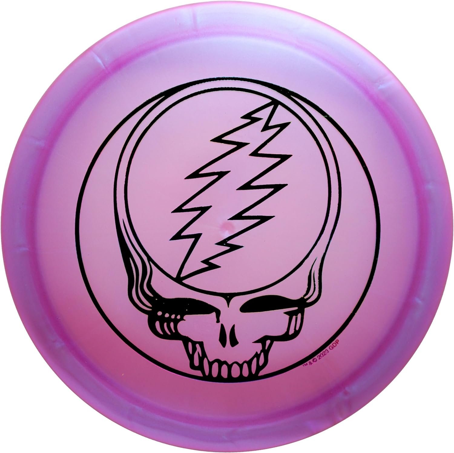 Discmania Grateful Dead C-Line Chroma FD Steal Your Face Stamp 173-176g – Disc Golf Driver, Straight Drives