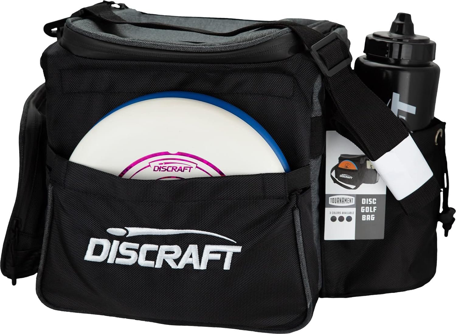 Discraft Disc Golf Gray Shoulder Bag