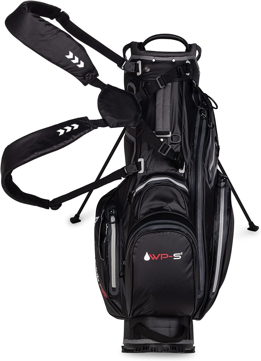 Founders Club WPS2 Waterproof Golf Stand Bag Ultra Dry for Rainy Days on The Golf Course Light Weight 14 Way Full Length Divider with Dual Padded Carry Strap