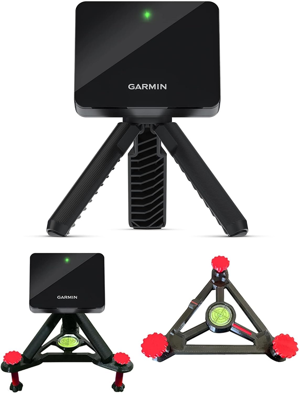 Garmin Approach R10 Portable Golf Launch Monitor  Simulator with PlayBetter Alignment Stand Bundle - Great for Home, Outdoor  Indoor, Projector Compatible, Software Accuracy Upgraded
