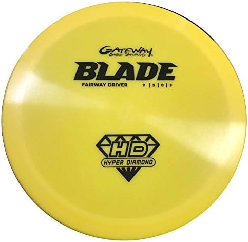 Gateway Disc Sports Hyper-Diamond Blade Fairway Driver Golf Disc [Colors May Vary]