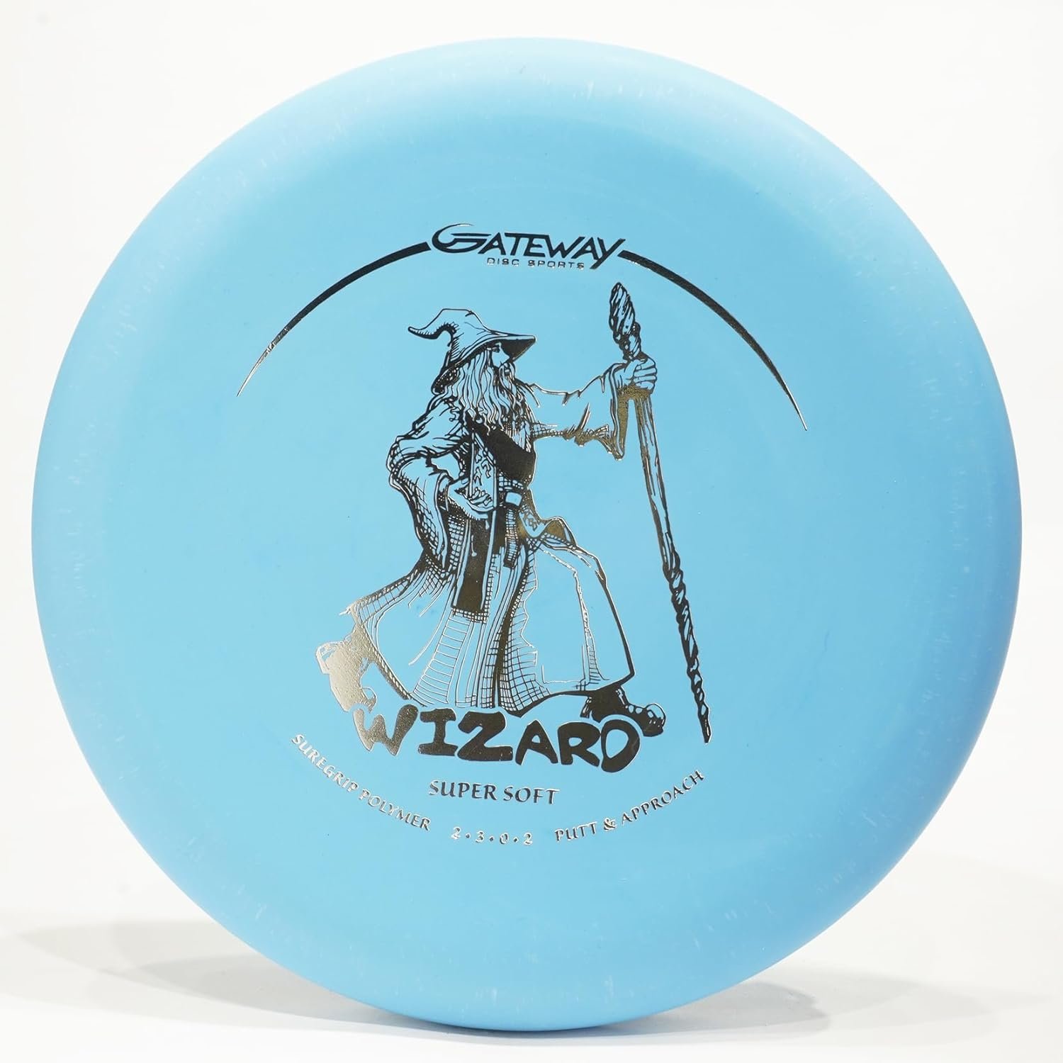 Gateway Super Soft Wizard Disc Golf Putter  Approach Disc, Pick Color/Weight [Stamp  Exact Color May Vary]