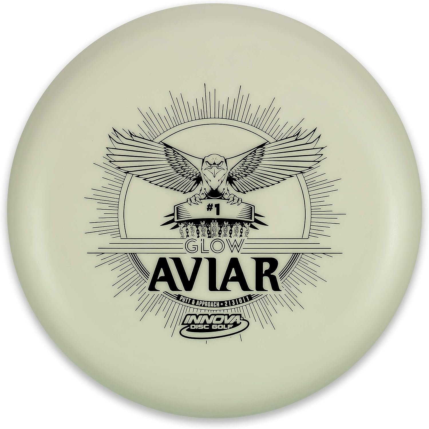 Innova Disc Golf Glow DX Aviar Putter Golf Disc (Colors may vary)