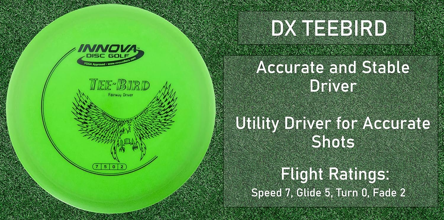 INNOVA Disc Golf Starter Set – Colors May Vary 160-180g – DX Putter, Mid-Range, Driver PDGA Approved Disc Golf Set