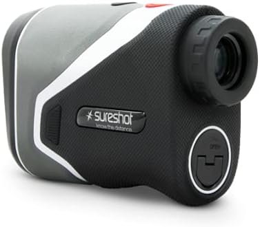 MGI Sureshot Rangefinder Golf - 6000 Series - Know The Distance - Magnetic - Lightweight - Water Resistant - Protective Case - Battery Included