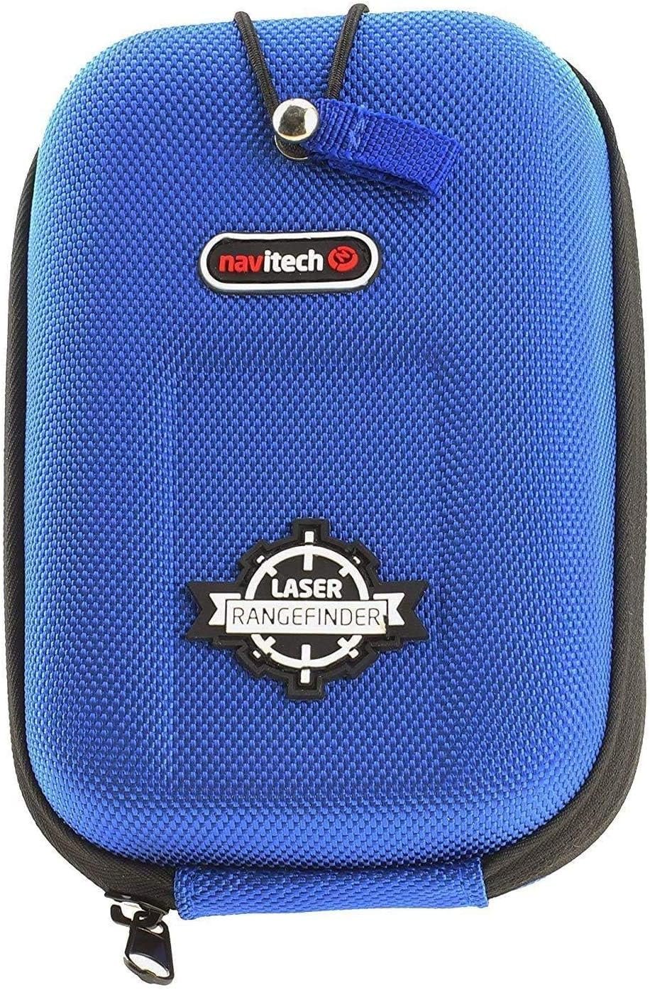 Navitech Blue EVA Hard Case/Rangefinder Cover Compatible with Blue Tees Golf - Series 3 Max with Laser Rangefinder