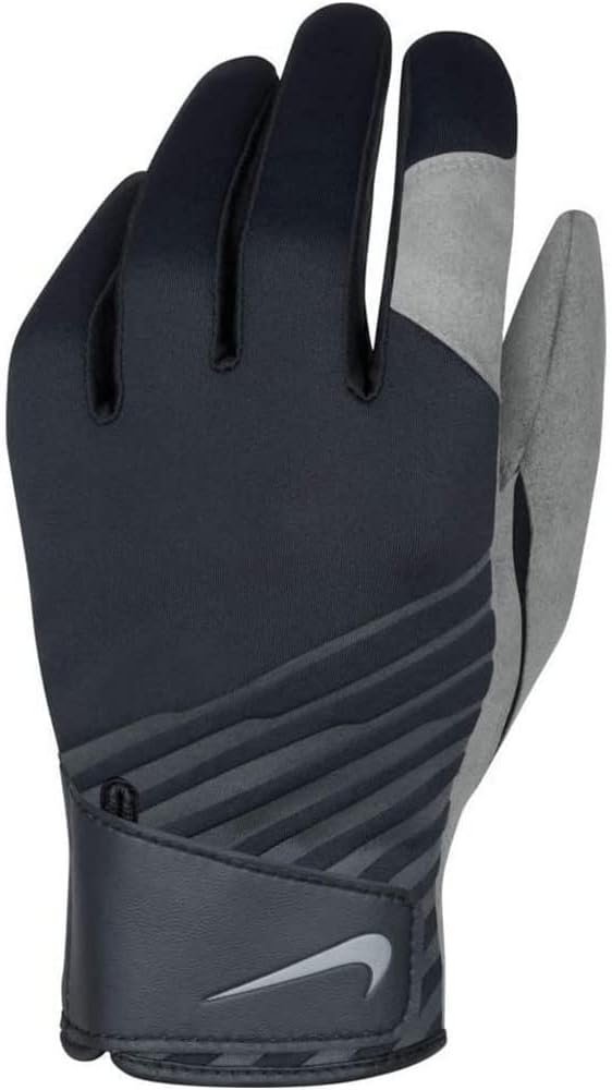 Nike Cold Weather Golf Gloves Black | Gray Large