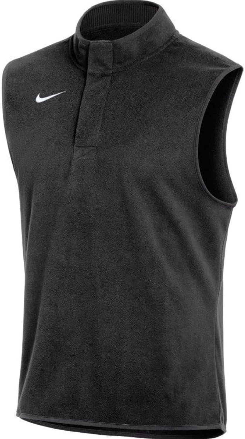 Nike Therma-Fit Vest, Black, Large, Mens, Fleece, DA4965