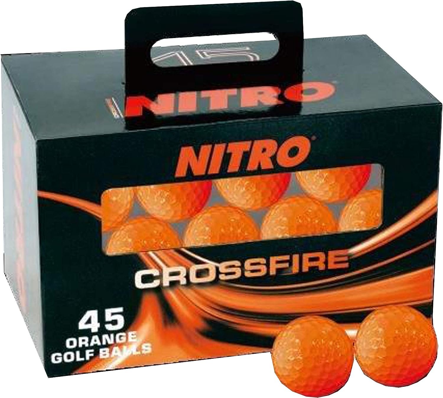 Nitro Crossfire 45 Ball Pack - Orange