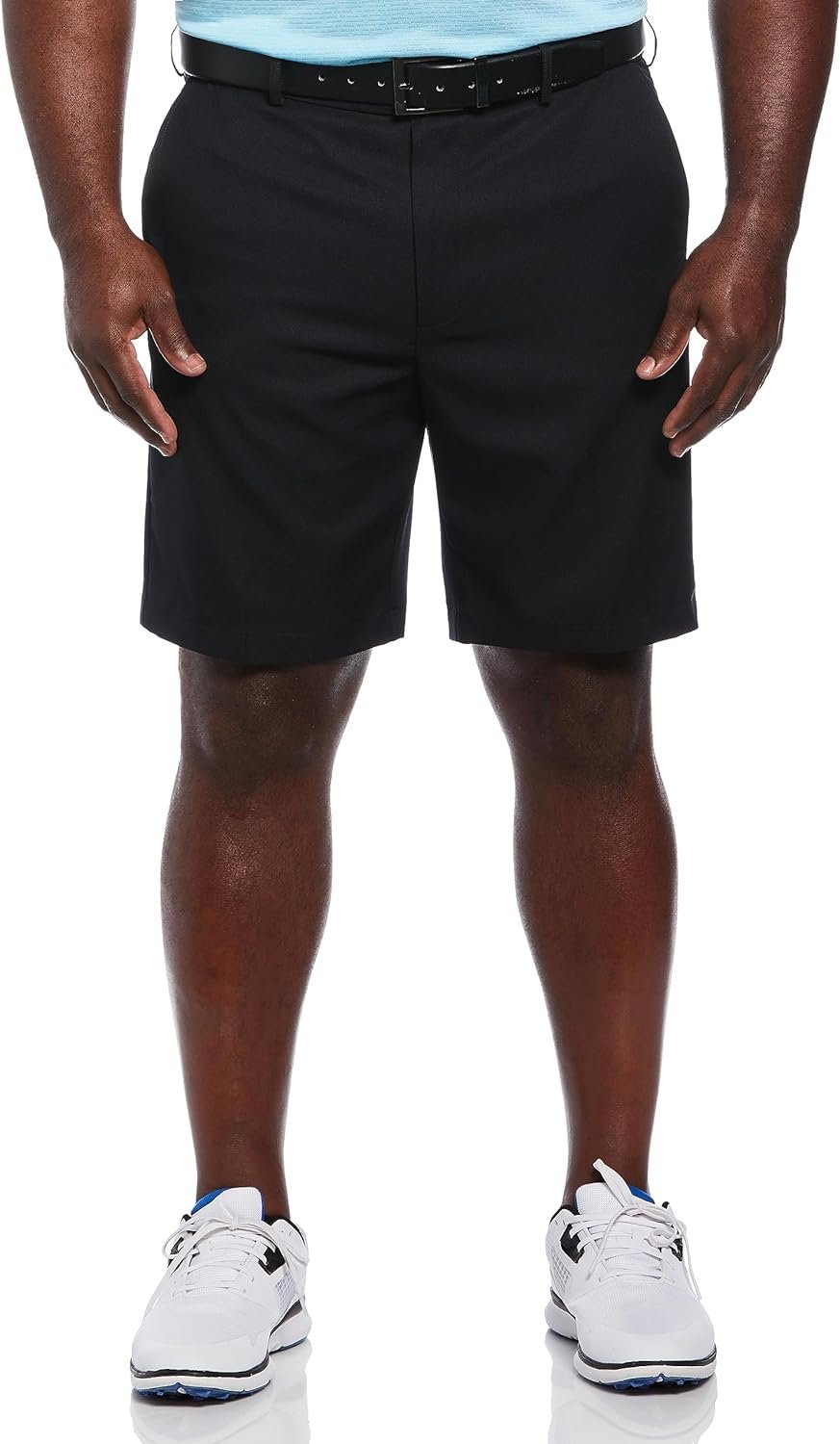 PGA TOUR Mens Flat Front Golf Short with Expandable Waistband (Size 30-44)