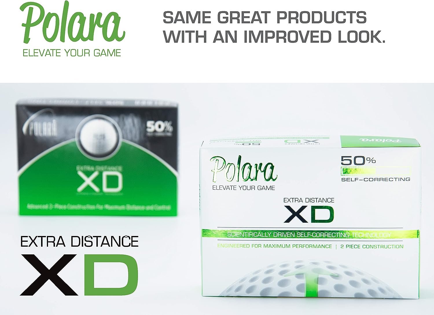 Polara Ultimate Straight, Extra Spin, Extra Distance, and Extra Distance  Spin Premium Golf Balls | Hook and Slice Correction | Perfect for Recreational Golfers | 1 Dozen Balls