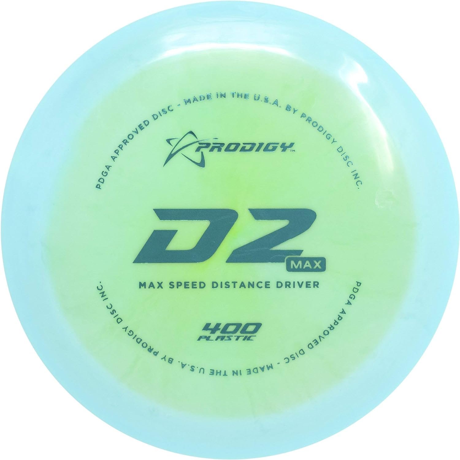 Prodigy Disc 400 D2 Max Driver | Overstable Disc Golf Distance Driver | Extremely Durable | Great for Max Distance Shots | Colors May Vary