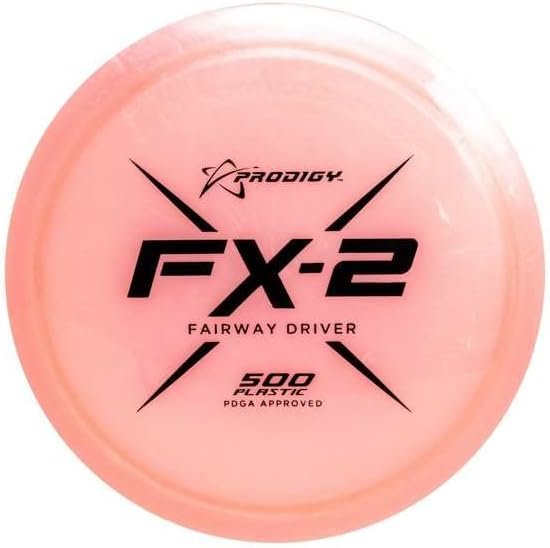 Prodigy Disc 500 FX-2 | Overstable Fairway Driver Disc Golf Disc | Great Grip in Any Conditions | Good for Both Backhand and Sidearm | Colors May Vary