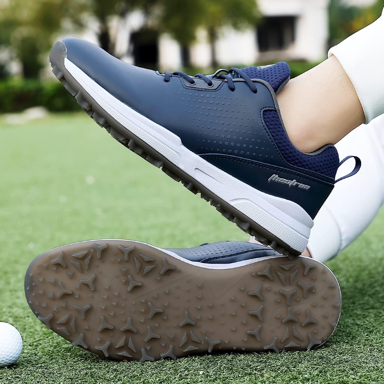 Professional Men Golf Shoes Comfortable Spikeless Outdoor Golf Walking Sport Sneakers for Men