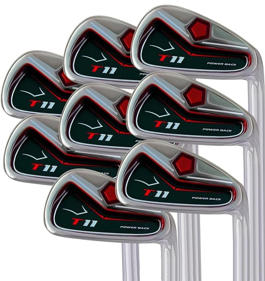 T11 Power Back Iron Set 4-SW Custom Made Golf Clubs Right Hand Regular R Flex Steel Shafts Mens Standard Irons