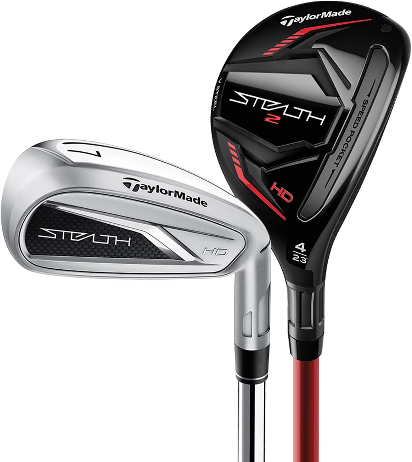 Taylormade Golf Stealth High Draw Iron Combo Set 3/4 Rescue 5-P/Left Hand Regular