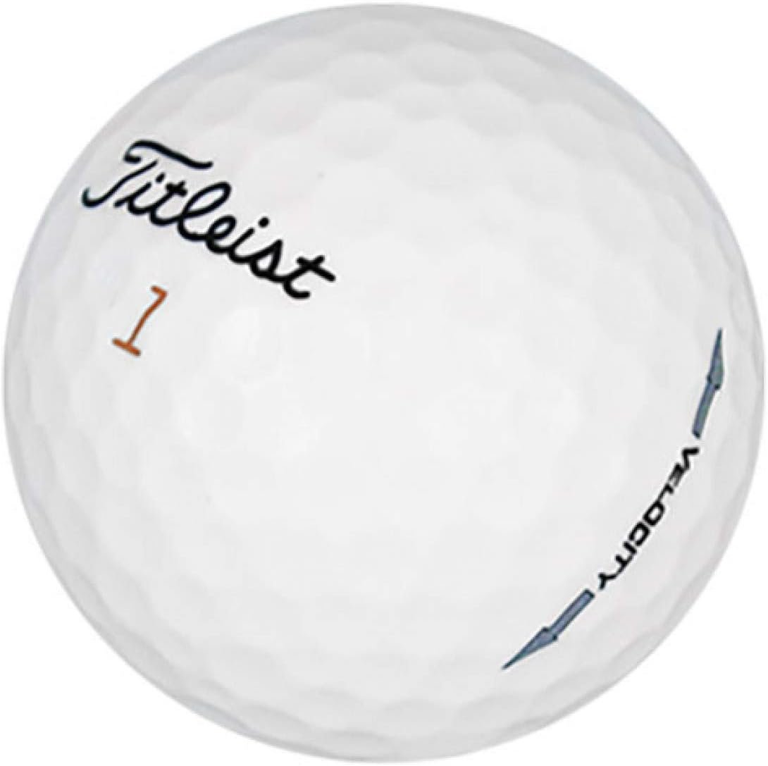Titleist Velocity White 2018 Mint Quality Golf Balls (Pack of 12)