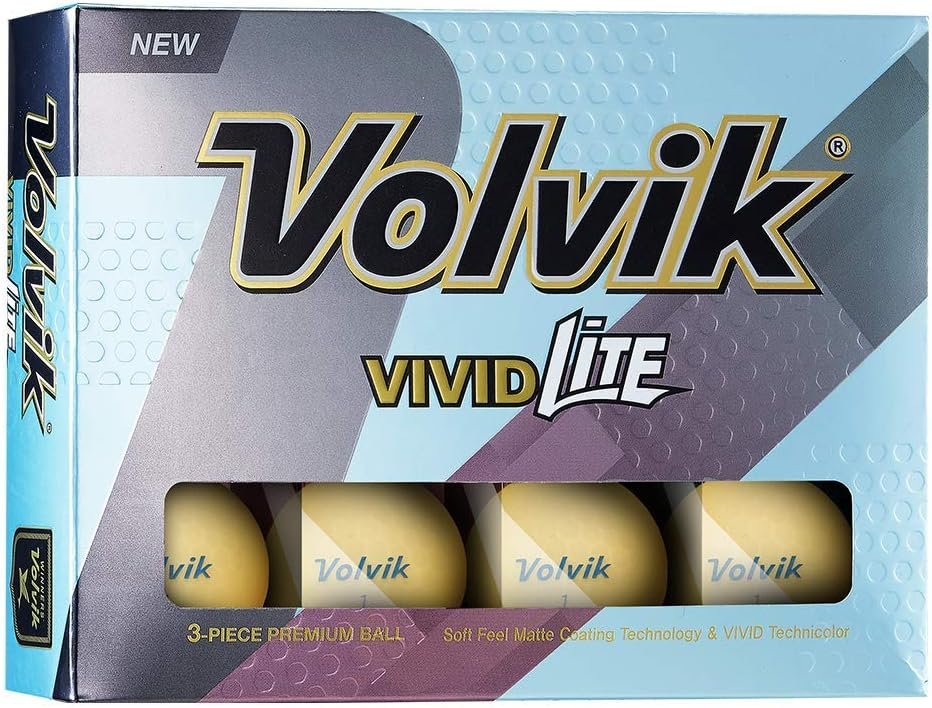 Volvik Vivid Lite/Soft/XT Golf Balls