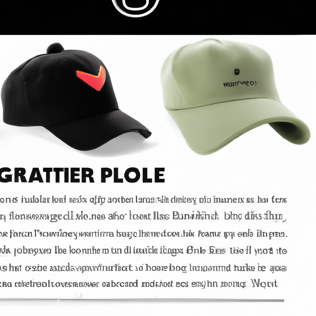 What is a golf hat called?