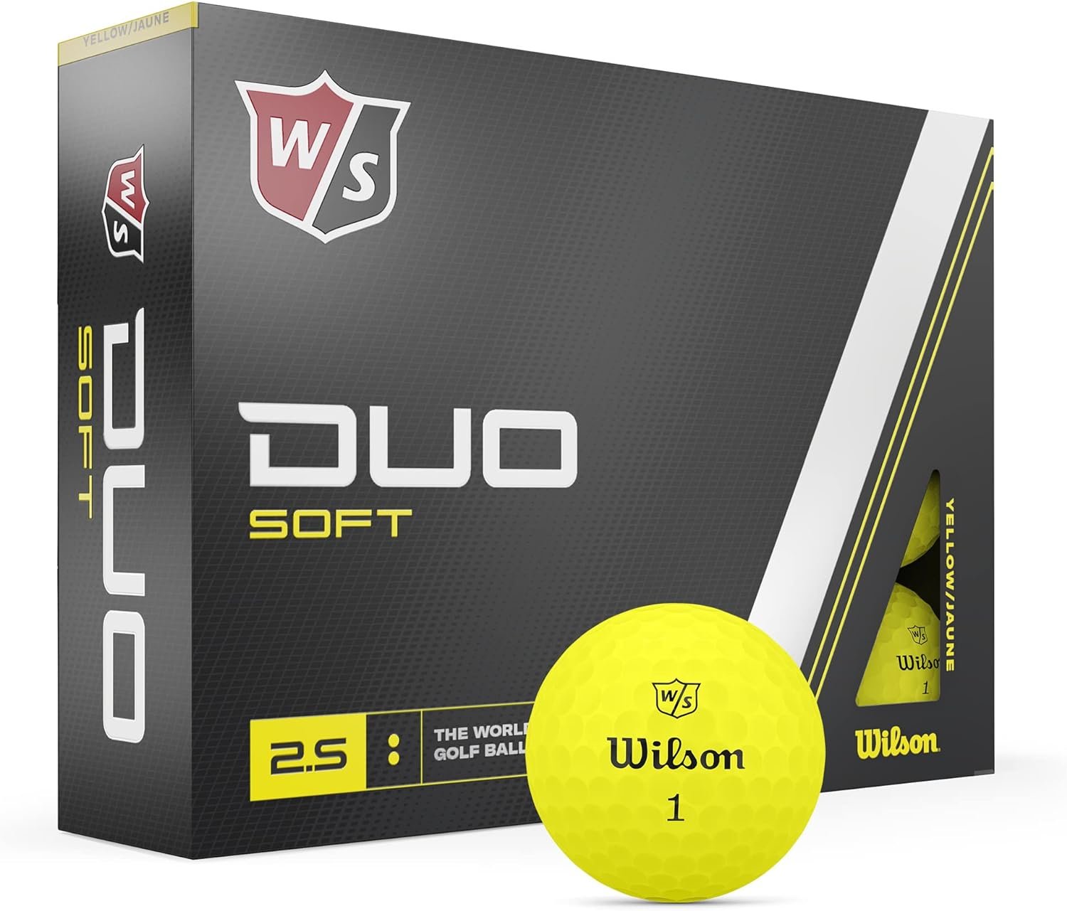 WILSON Staff Duo Soft Golf Balls - 12 Pack
