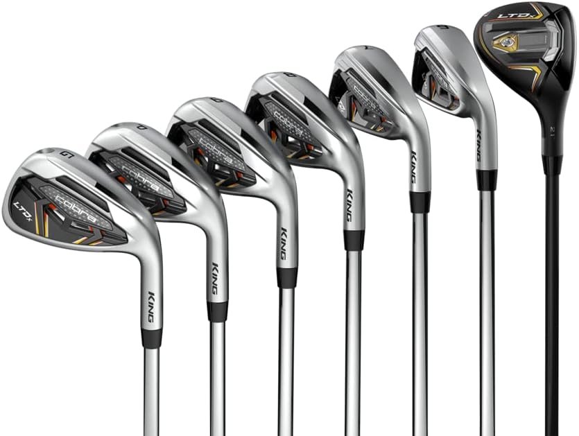 Cobra Golf 2022 LTDX Mens Combo Iron Set