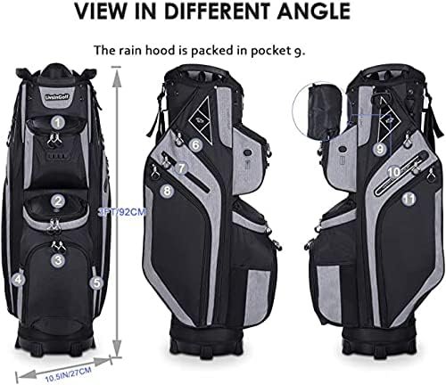 Comparing 5 Golf Cart Bags: Features, Design, and Performance