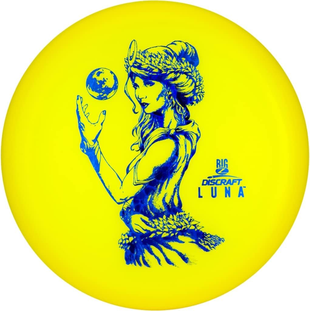 Discraft Paul McBeth 173-174 Gram Big Z Luna Putter Golf Disc, Colors May Vary