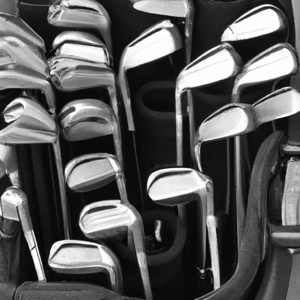 How many clubs are in a typical golf set?