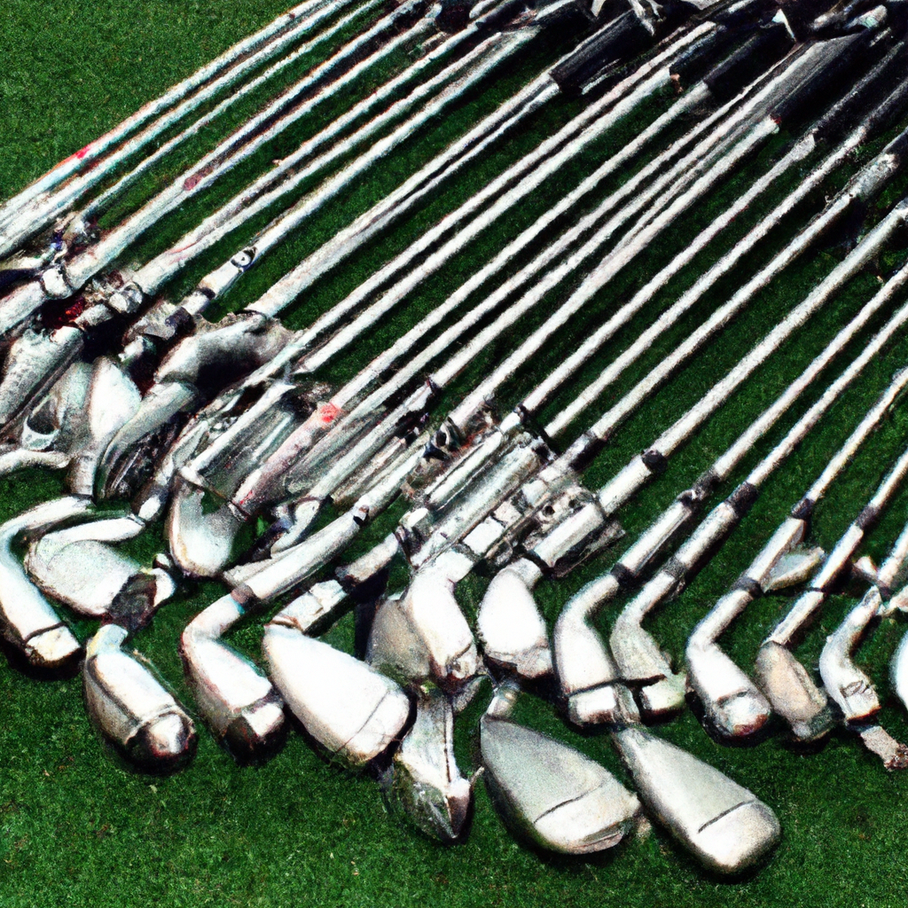 How many golf irons come in a standard set?