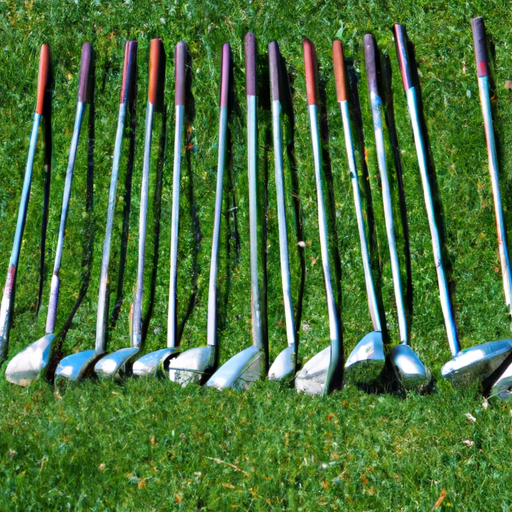 How many irons are typically in a golf set