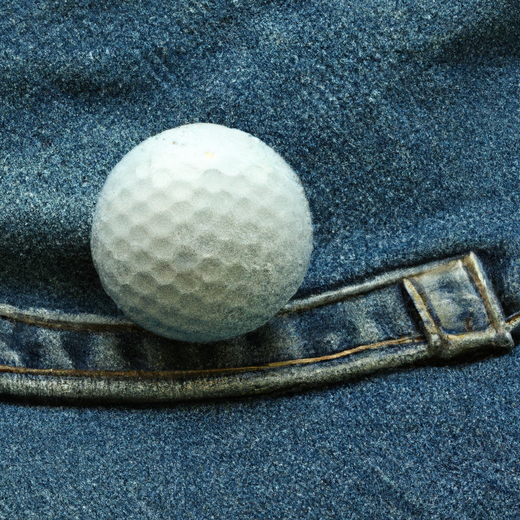 Is it acceptable to golf in jeans?