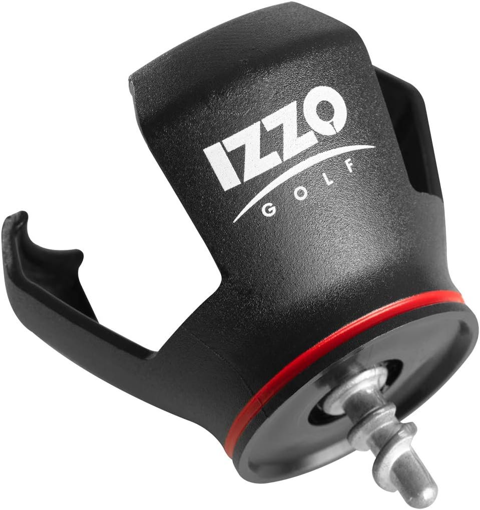 IZZO Golf Ball Grabber For End Of Putter, Screw-In 3-Prong Golf Ball Retriever For Putter