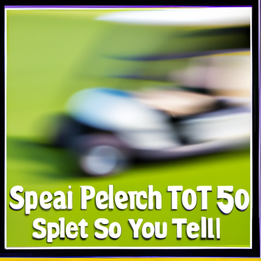 Top Tips for Increasing the Speed of Your Golf Cart
